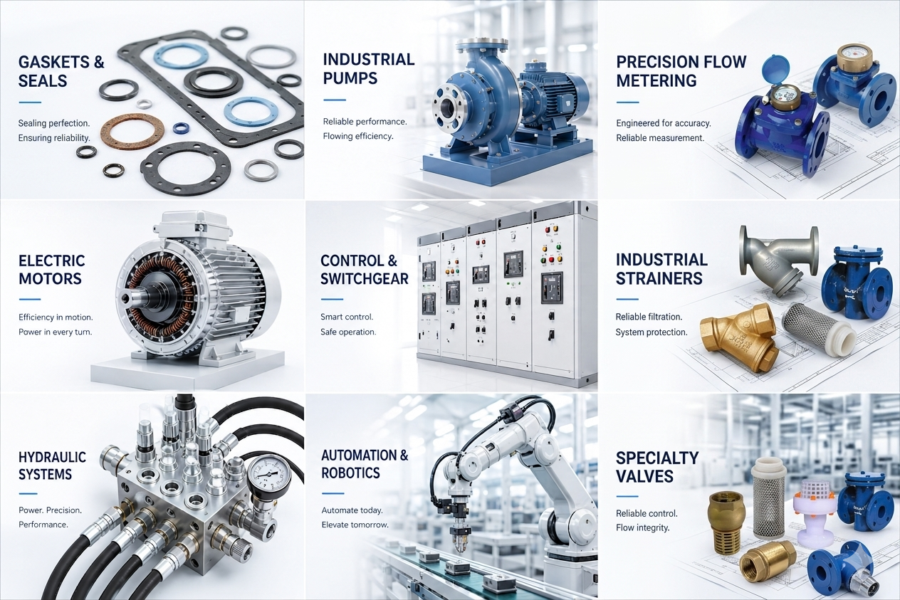Water Meters, Strainers & Foot Valves